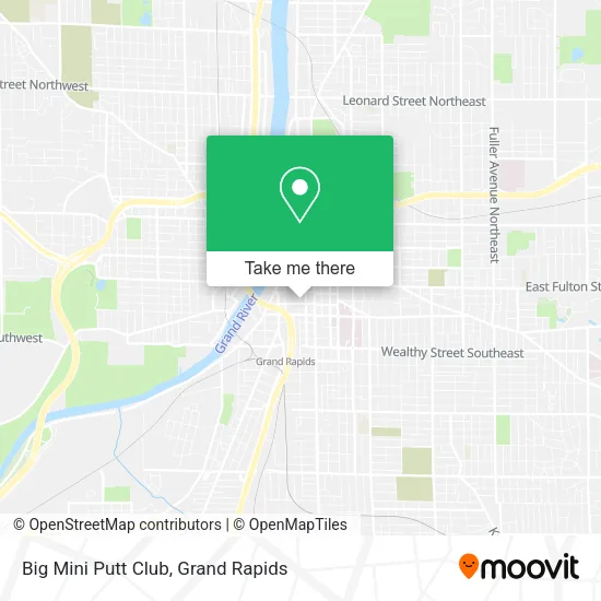 Big Mini Putt Club map