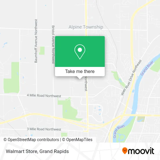 Walmart Store map