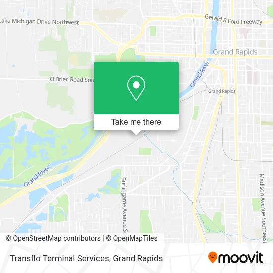 Transflo Terminal Services map