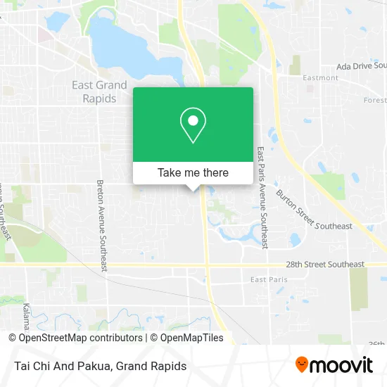 Tai Chi And Pakua map