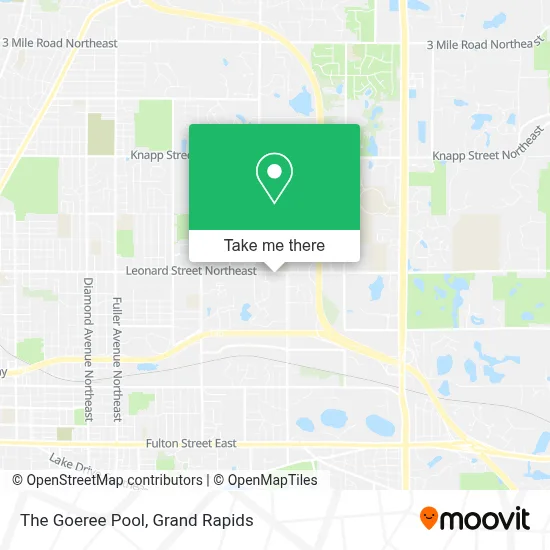 The Goeree  Pool map