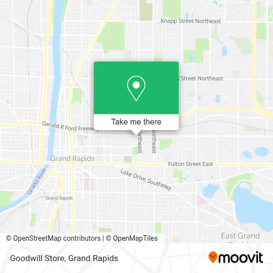 Goodwill Store map