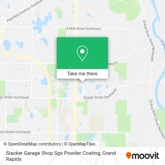Slacker Garage Shop  Sgs Powder Coating map