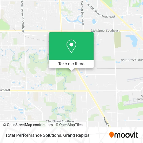 Total Performance Solutions map