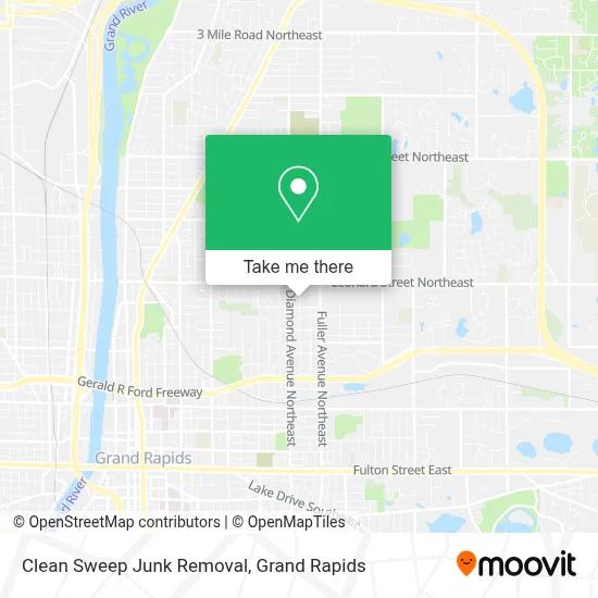 Clean Sweep Junk Removal map