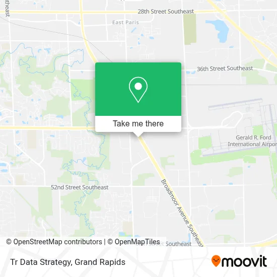 Tr Data Strategy map