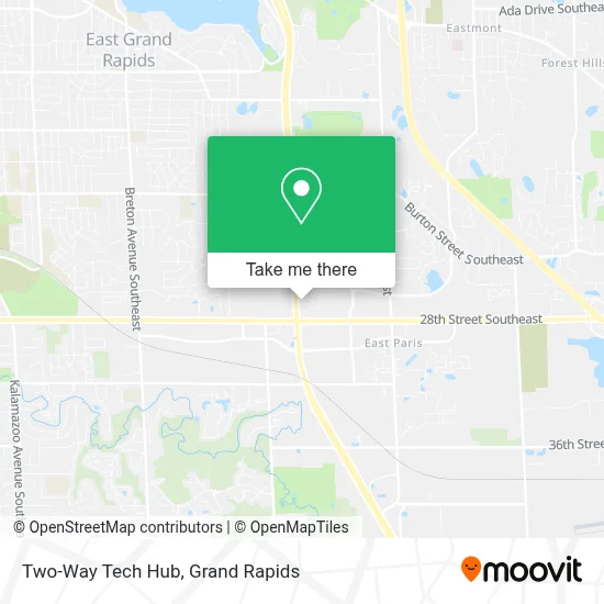 Two-Way Tech Hub map