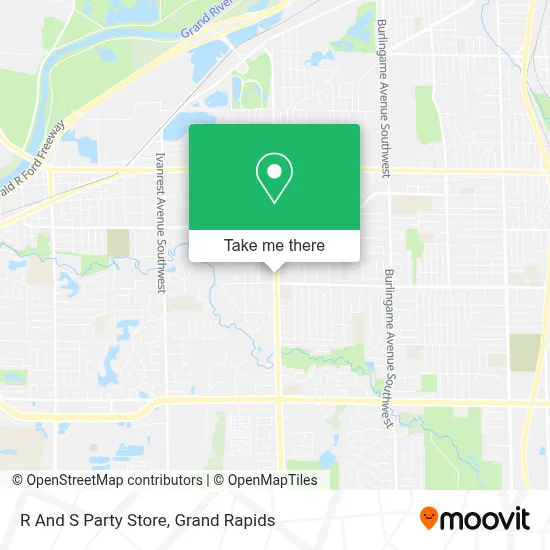 R And S Party Store map