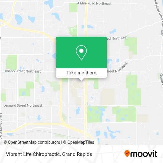 Vibrant Life Chiropractic map