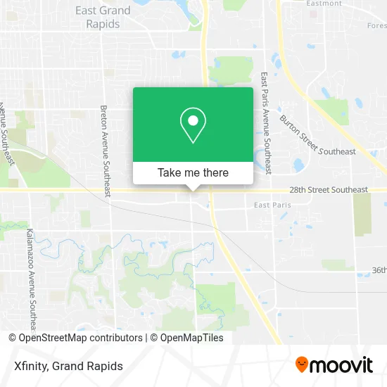 Xfinity map