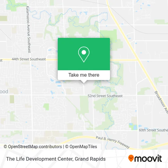 The Life Development Center map