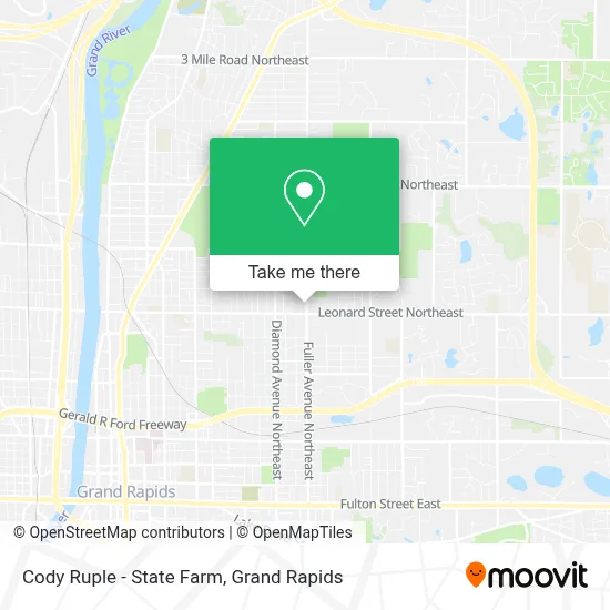 Cody Ruple - State Farm map