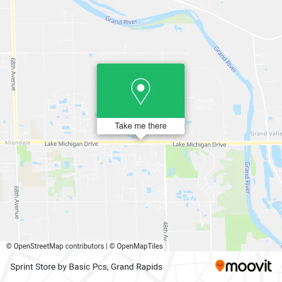 Sprint Store by Basic Pcs map