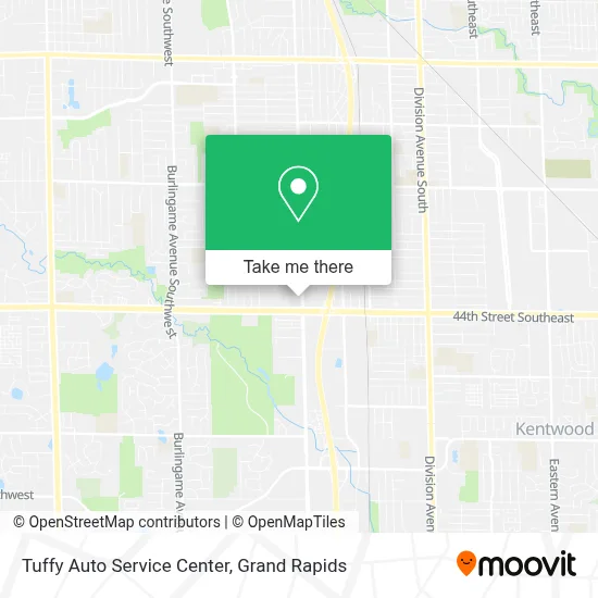 Tuffy Auto Service Center map