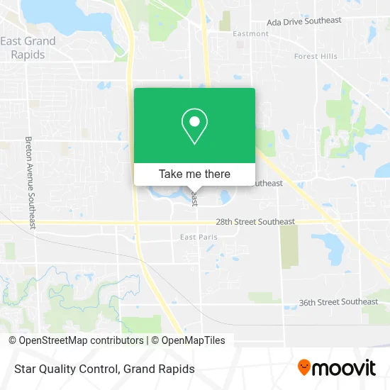 Star Quality Control map