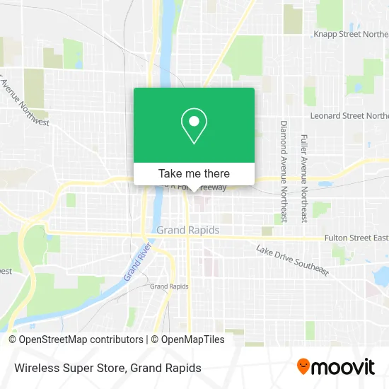 Wireless Super Store map