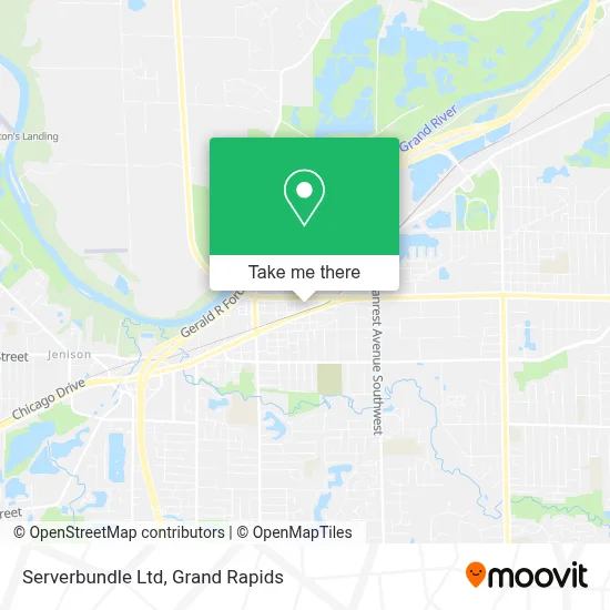 Serverbundle Ltd map