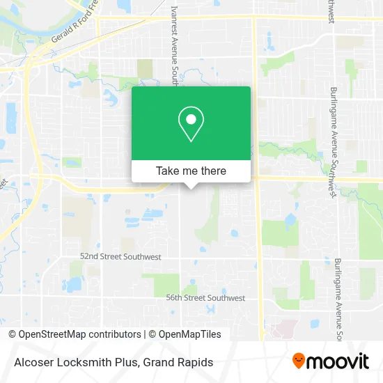 Alcoser Locksmith Plus map