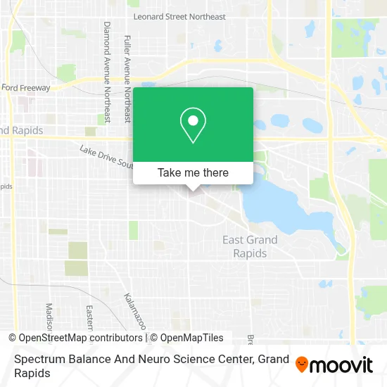 Spectrum Balance And Neuro Science Center map
