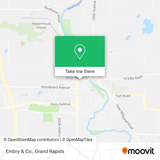 Embry & Co. map
