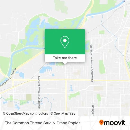 The Common Thread Studio map