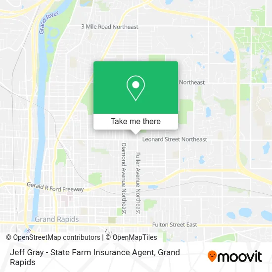 Jeff Gray - State Farm Insurance Agent map