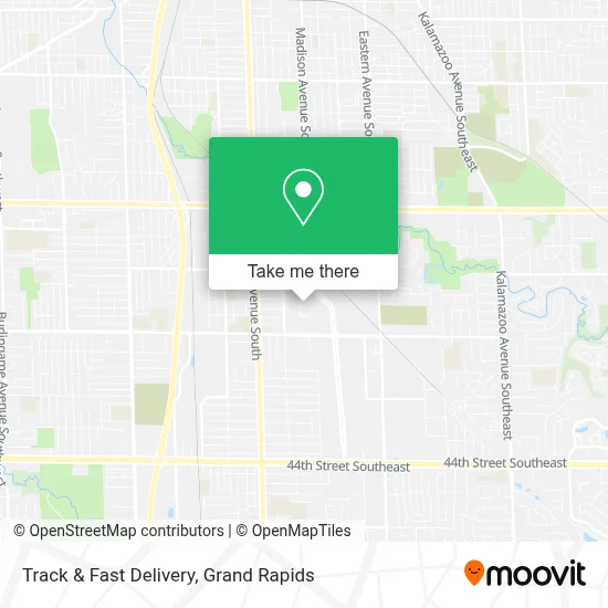 Track & Fast Delivery map
