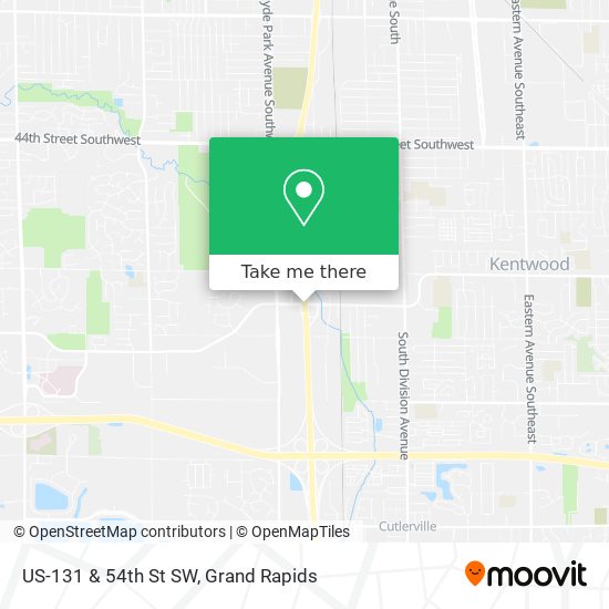 Mapa de US-131 & 54th St SW