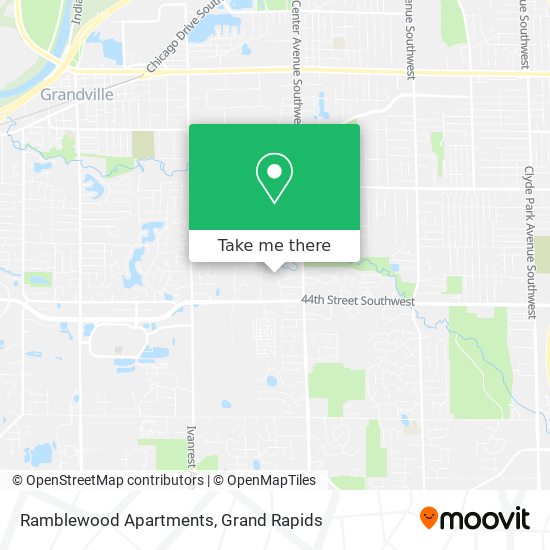 Ramblewood Apartments map