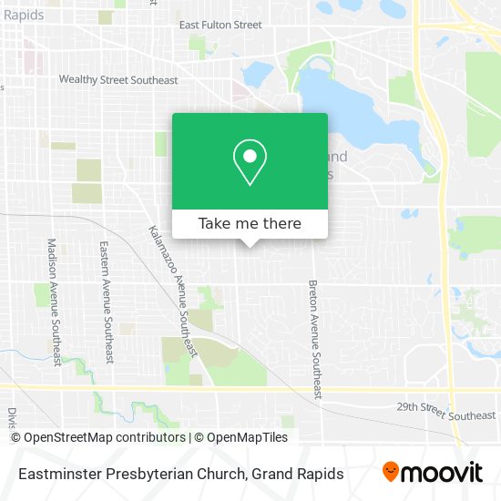 Mapa de Eastminster Presbyterian Church