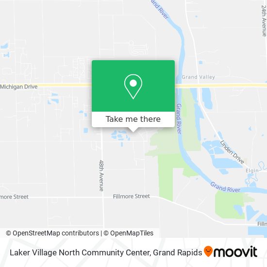 Laker Village North Community Center map