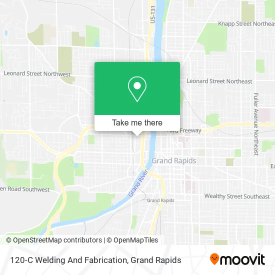 120-C Welding And Fabrication map