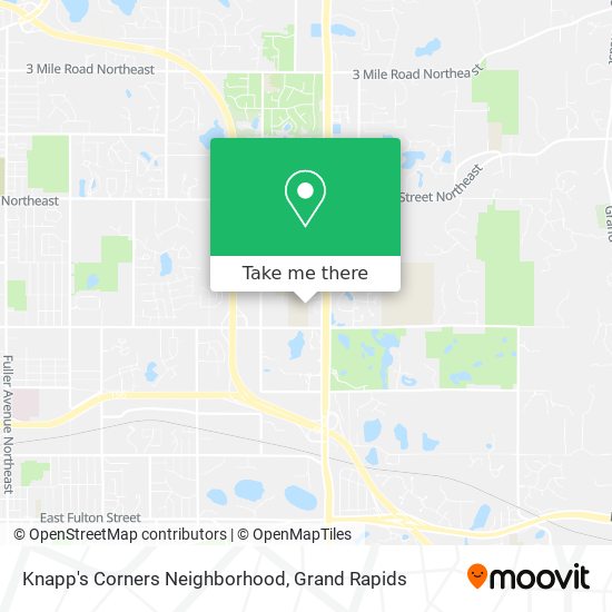 Mapa de Knapp's Corners Neighborhood