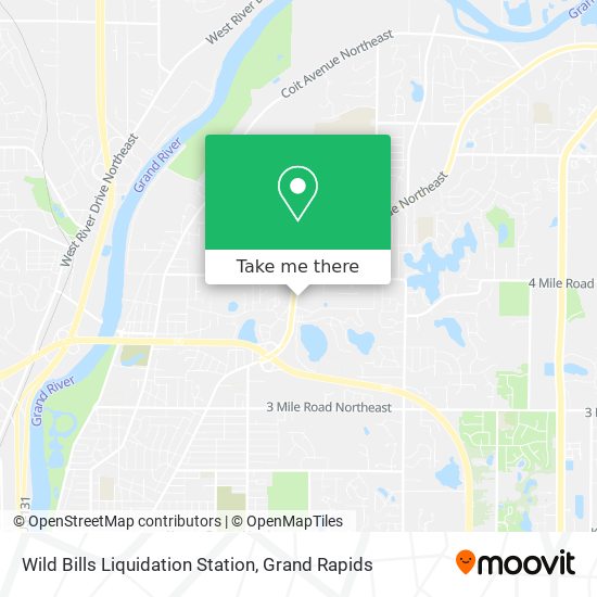 Mapa de Wild Bills Liquidation Station