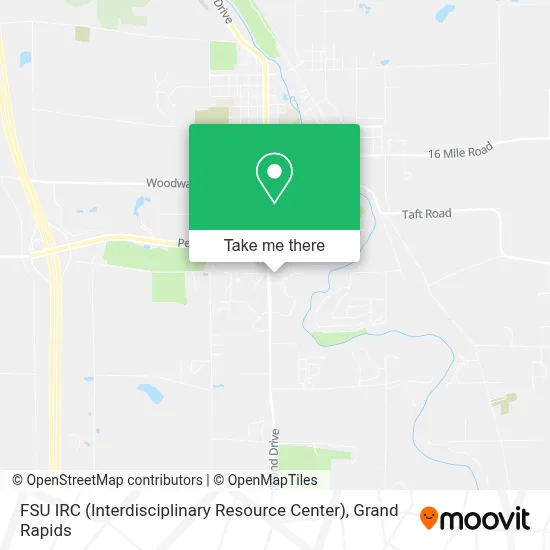 FSU IRC (Interdisciplinary Resource Center) map
