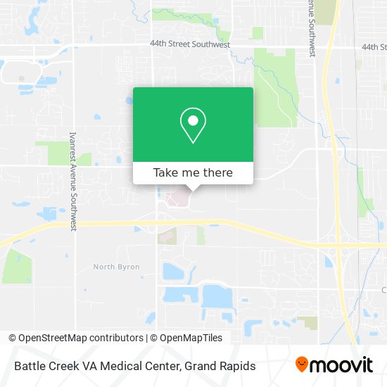 Mapa de Battle Creek VA Medical Center