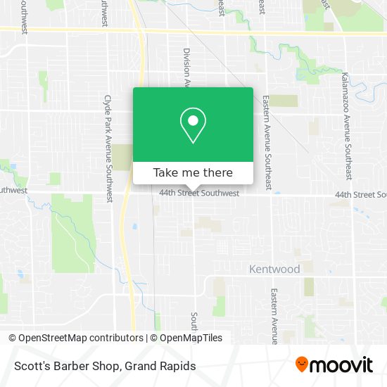 Scott's Barber Shop map