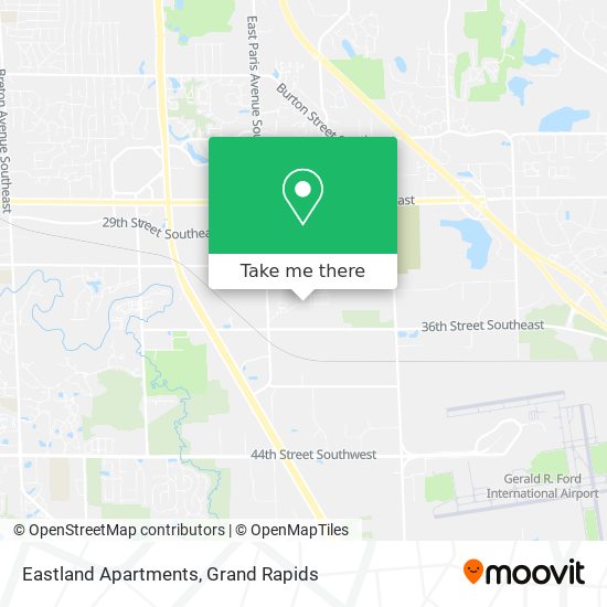 Eastland Apartments map