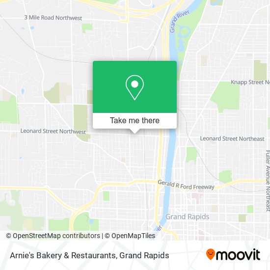 Mapa de Arnie's Bakery & Restaurants