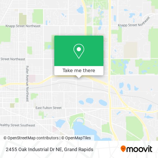 Mapa de 2455 Oak Industrial Dr NE