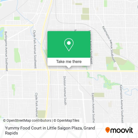 Yummy Food Court in Little Saigon Plaza map