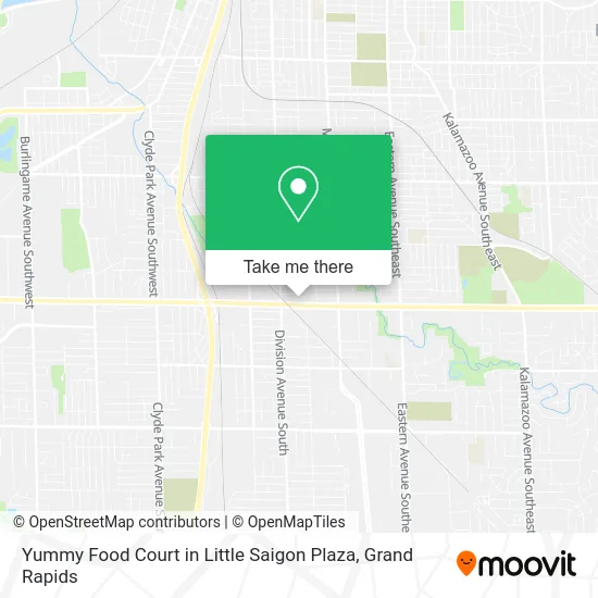 Yummy Food Court in Little Saigon Plaza map