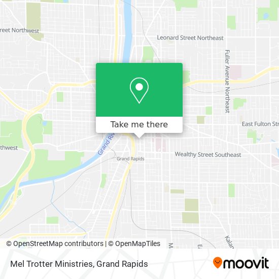 Mel Trotter Ministries map