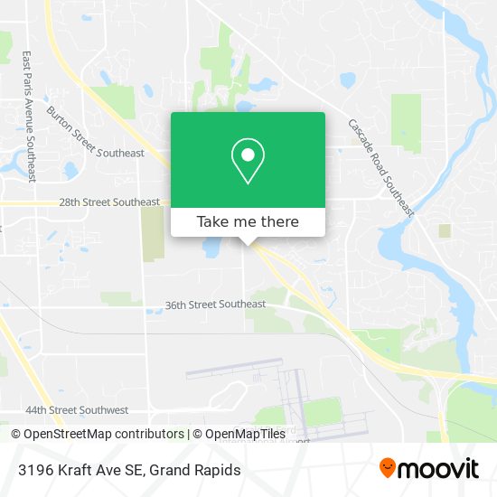 Mapa de 3196 Kraft Ave SE