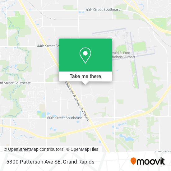 Mapa de 5300 Patterson Ave SE