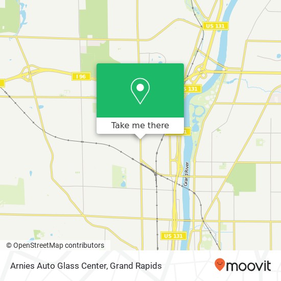 Arnies Auto Glass Center map