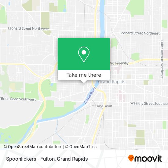 Mapa de Spoonlickers - Fulton