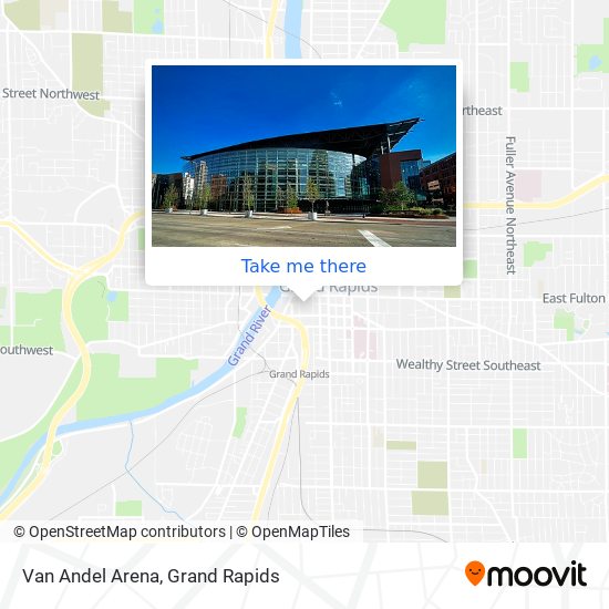 Van Andel Arena map