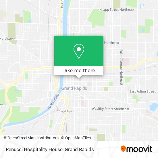 Renucci Hospitality House map