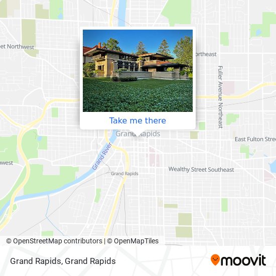 Grand Rapids map